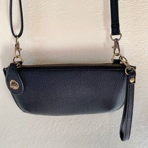 Joy Susan Mini Crossbody Wristlet Clutch. Black. Like new! Item#: L8000-00